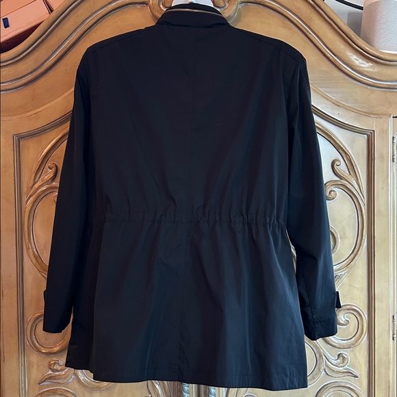 Calvin Klein Stylish Black Jacket with Gold Accents - Picture 7 of 11